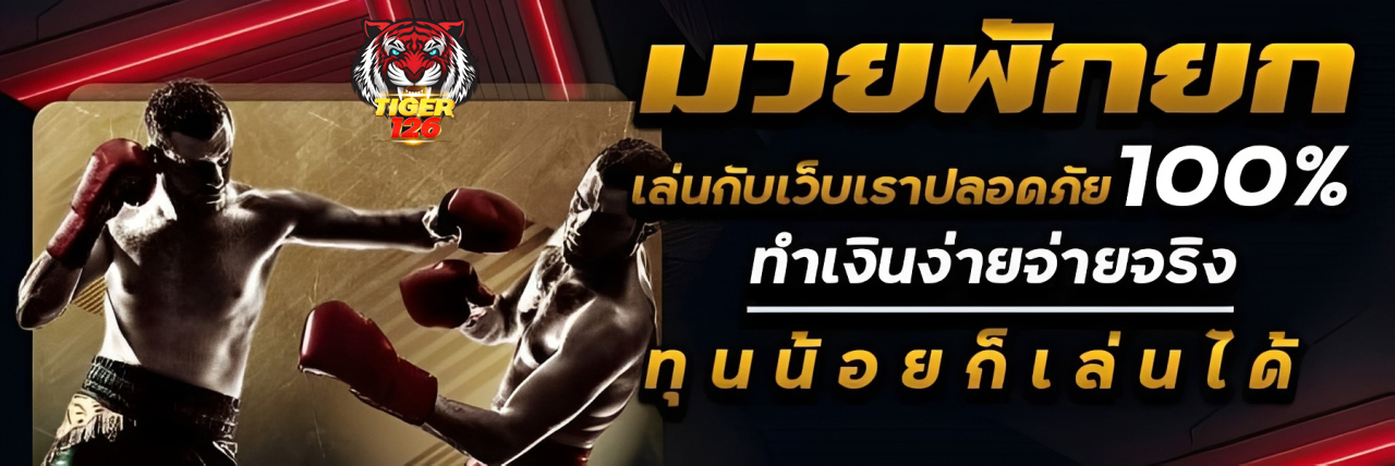 Tiger126 มวยพักยก แทงสนุก ลุ้นมันทุกยก อัตราต่อรองดี 24 ชม. ปก